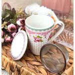 Caneca de Porcelana com Infusor