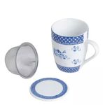 Caneca de Porcelana com Infusor