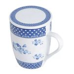 Caneca de Porcelana com Infusor