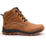 Bota coturno de segurança EPI´s em Couro ref. Coyote Castor