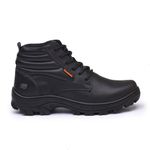 Bota coturno de segurança EPI´s em Couro ref. RP 2020 Alto Preto 