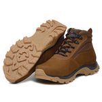 Bota coturno de segurança EPI´s em Couro ref. X-Terra Castor