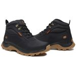 Bota coturno de segurança EPI´s em Couro ref. X-Terra Emb. Preto 