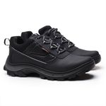 Bota coturno de segurança EPI´s em Couro ref. Boxer Preto 