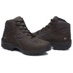 Bota coturno de segurança EPI´s em Couro ref. Enter Café