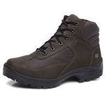 Bota coturno de segurança EPI´s em Couro ref. Enter Café