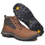 Bota coturno de segurança EPI´s em Couro ref. Picker Cravo