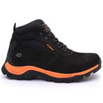 Bota coturno de segurança EPI´s em Couro ref. X-Terra Nob. Preto 