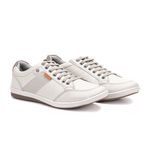 Sapatênis Masculino confortável em couro Forli Off-white