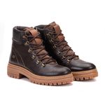  Bota Coturno Feminino Alba Café