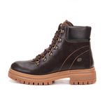  Bota Coturno Feminino Alba Café
