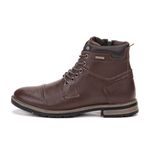 Bota casual em couro Silver Pinhão 