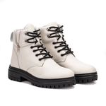  Bota Coturno Feminino Hickman Off-white