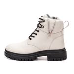 Bota Coturno Feminino Hickman Off-white