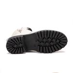  Bota Coturno Feminino Hickman Off-white