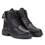 Bota Coturno Feminino Hickman Preto