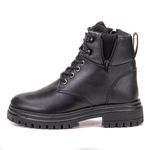  Bota Coturno Feminino Hickman Preto