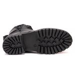  Bota Coturno Feminino Hickman Preto