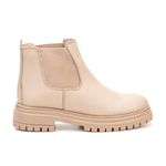  Bota Coturno Feminino Agata Marfim