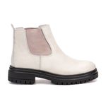  Bota Coturno Feminino Agata Off-white