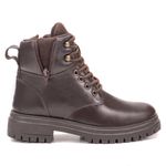  Bota Coturno Feminino Hickman Café