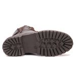  Bota Coturno Feminino Hickman Café
