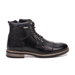 Bota casual em couro Silver Preto