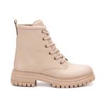  Bota Coturno Feminino Zara Marfim