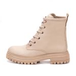 Bota Coturno Feminino Zara Marfim