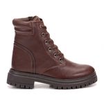 Bota Coturno Feminino Pandora Avelã 