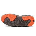 Tênis Masculino Gravity Run 1101 Castor/Laranja 