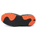 Tênis Masculino Gravity Run 1100 Preto/Laranja 
