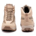 Bota Adventure Vibram em Couro Spock Bege