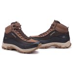 Bota Adventure Vibram em Couro Spock Cravo