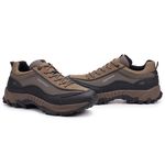 Tênis Adventure Vibram em Couro Spock Low Musgo