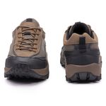 Tênis Adventure Vibram em Couro Spock Low Musgo