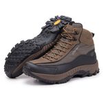 Bota Adventure Vibram em Couro Spock Musgo 