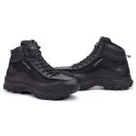 Bota Adventure Vibram em Couro Spock Preto 