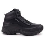 Bota Adventure Vibram em Couro Spock Preto 