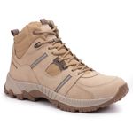 Bota Adventure Vibram em Couro Zorack Bege 