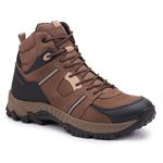 Bota Adventure Vibram em Couro Zorack Cravo 