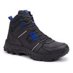 Bota Adventure Vibram em Couro Zorack Preto
