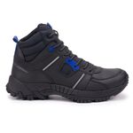 Bota Adventure Vibram em Couro Zorack Preto