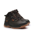 Bota coturno de segurança EPI´s em Couro ref. Odax Café