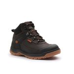 Bota coturno de segurança EPI´s em Couro ref. Odax Café
