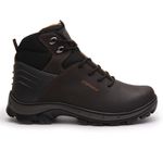 Bota coturno de segurança EPI´s em Couro ref. Tiguan Café 