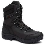 Bota coturno de segurança EPI´s em Couro ref. Bope Preto