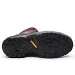 Bota coturno de segurança EPI´s em Couro ref. Bope Tabaco