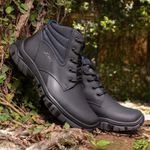 Bota Adventure em Couro GW24 grafite