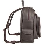Mochila Executiva em Couro que Eleva seu Estilo Profissional Ref. 2000 Café 